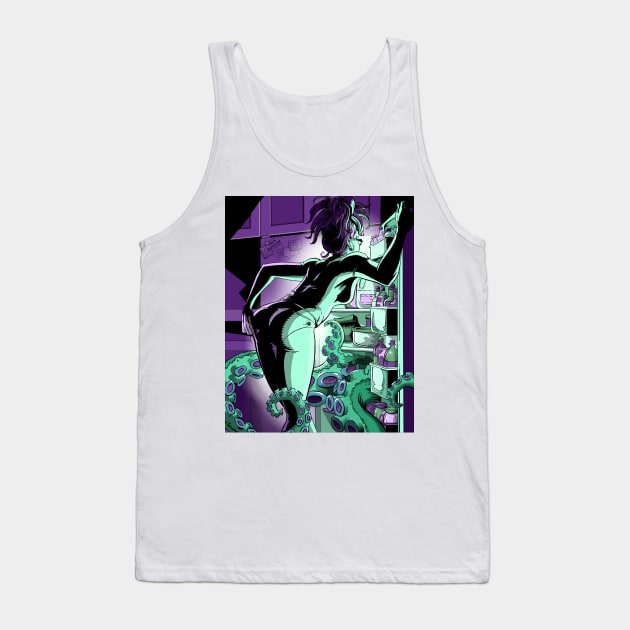 B-Movie Midnight Snack Tank Top by grosvenordesign